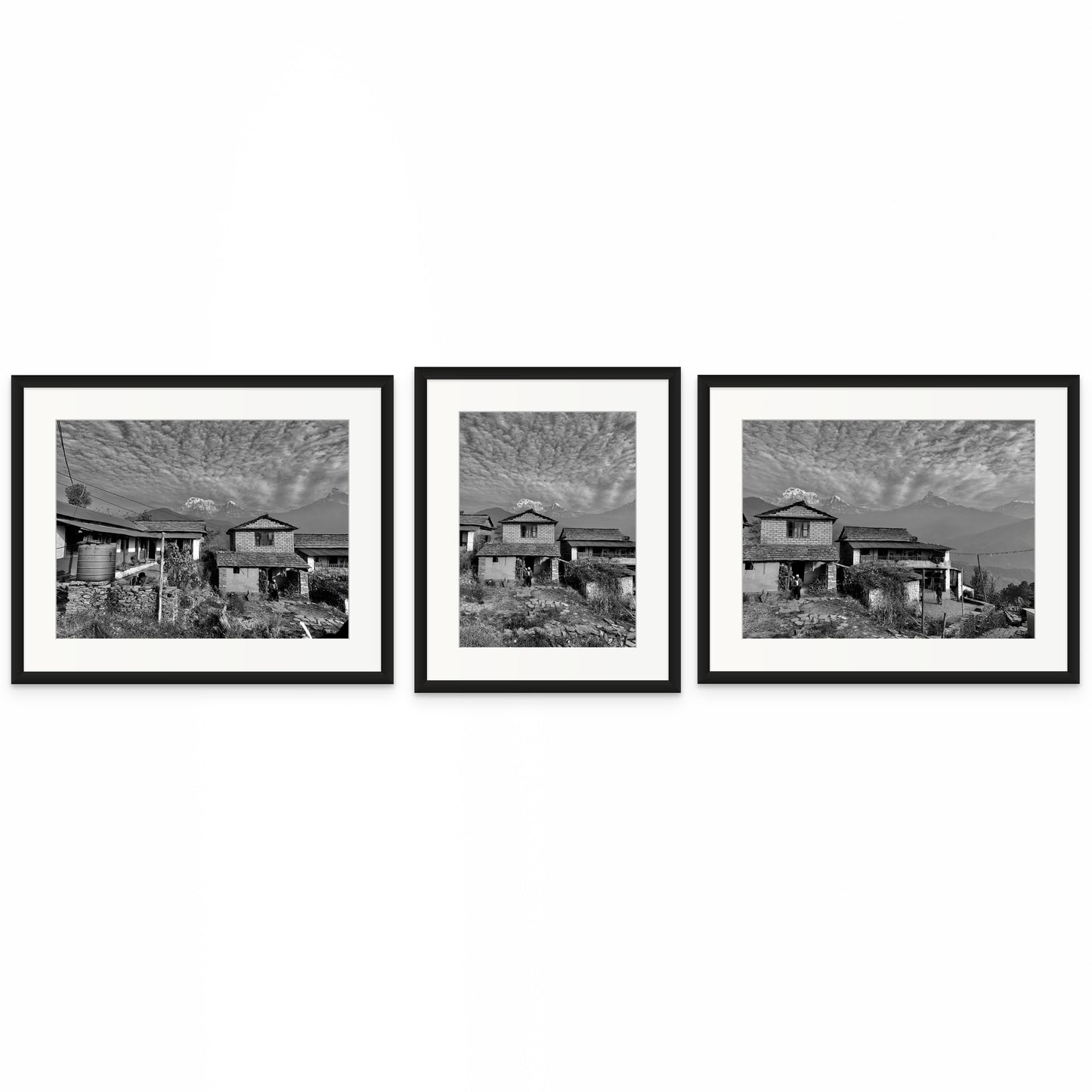 Village in the Hills. Dhampus, Nepal. /50