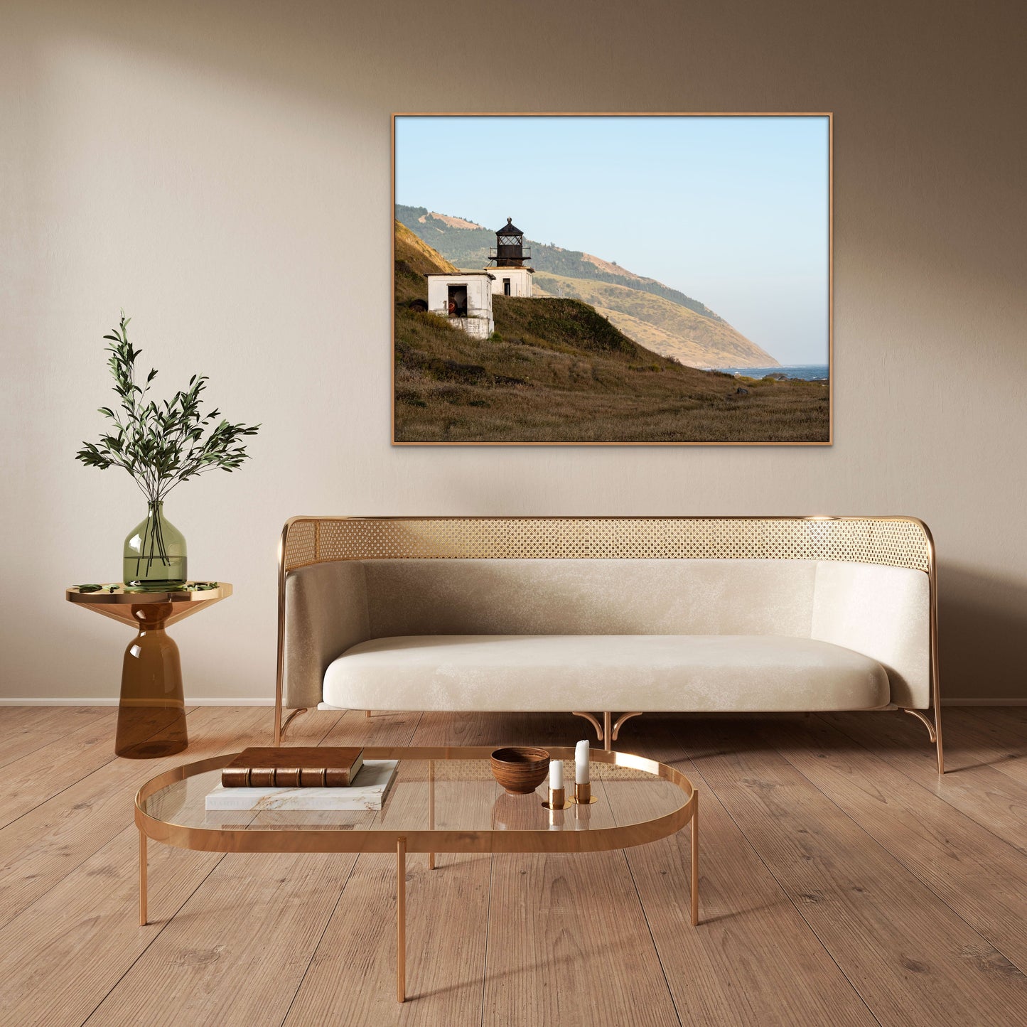 Lost Coast Lighthouse. Lost Coast, California. /50