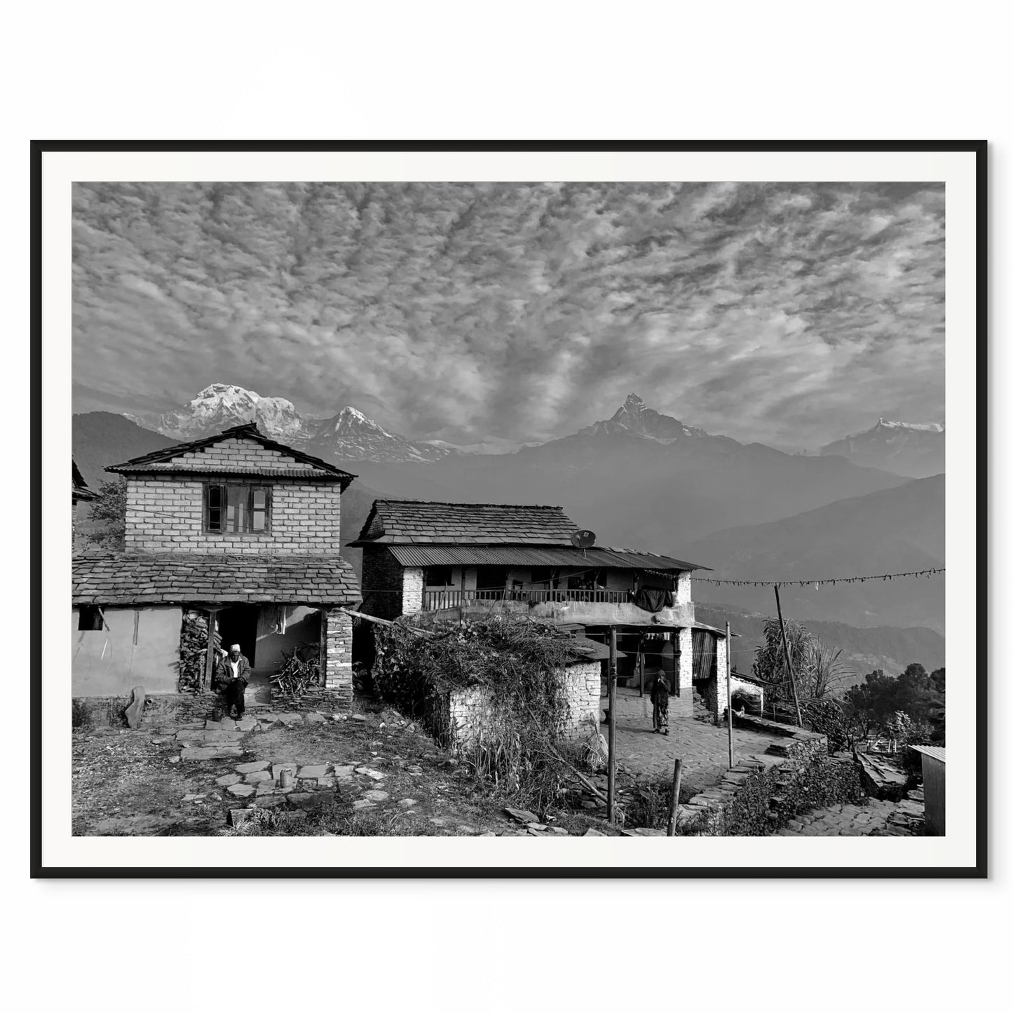 Village in the Hills. Dhampus, Nepal. /50