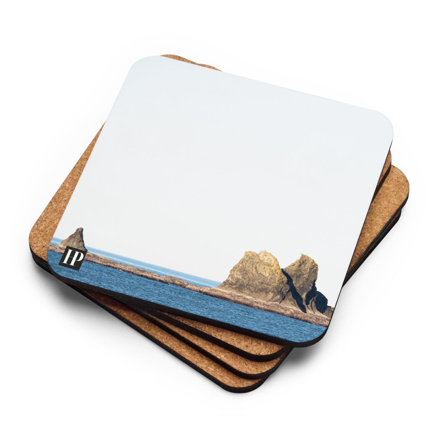 Rocks at Second Beach (2) Coaster