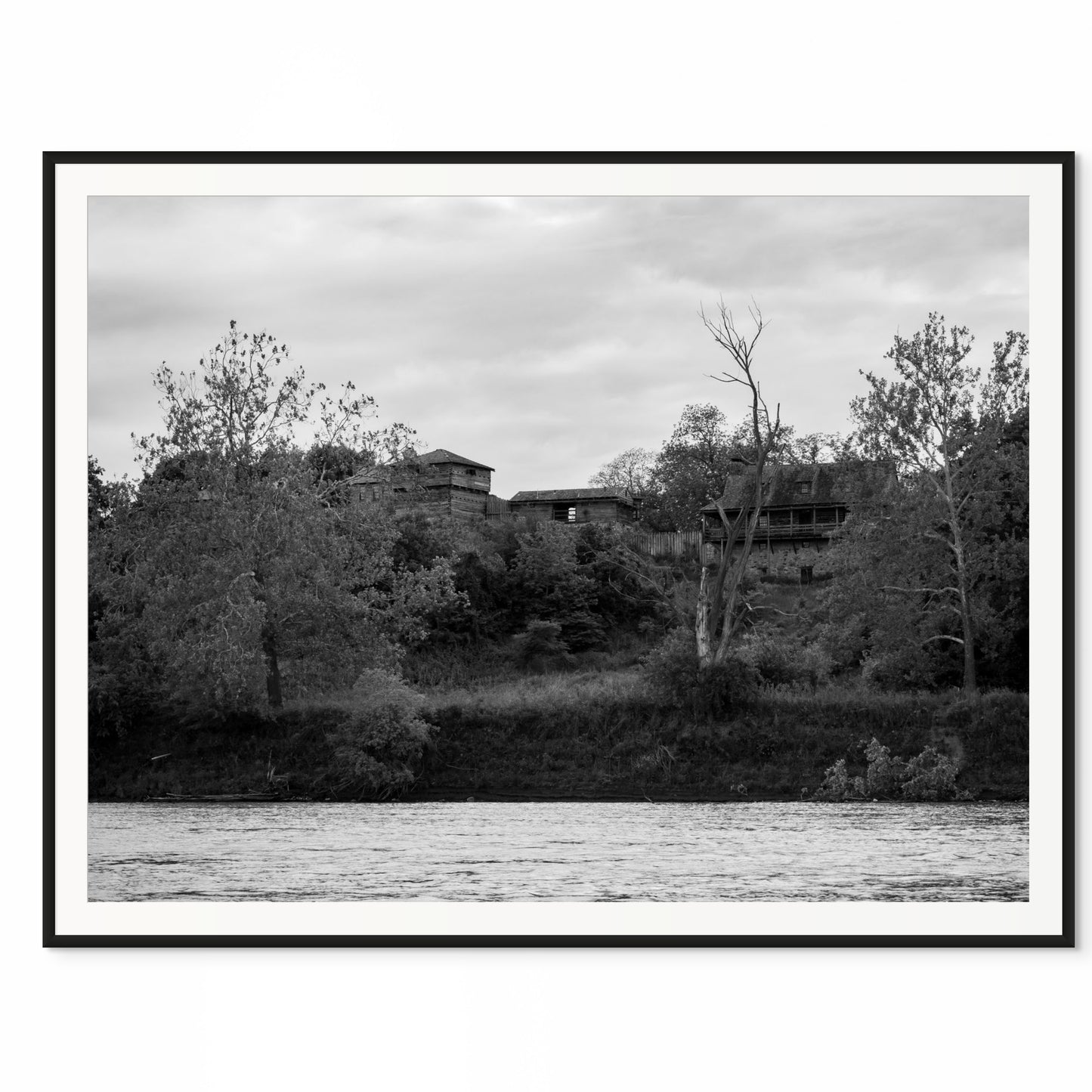 Fort Osage. The Missouri River, Missouri. /20