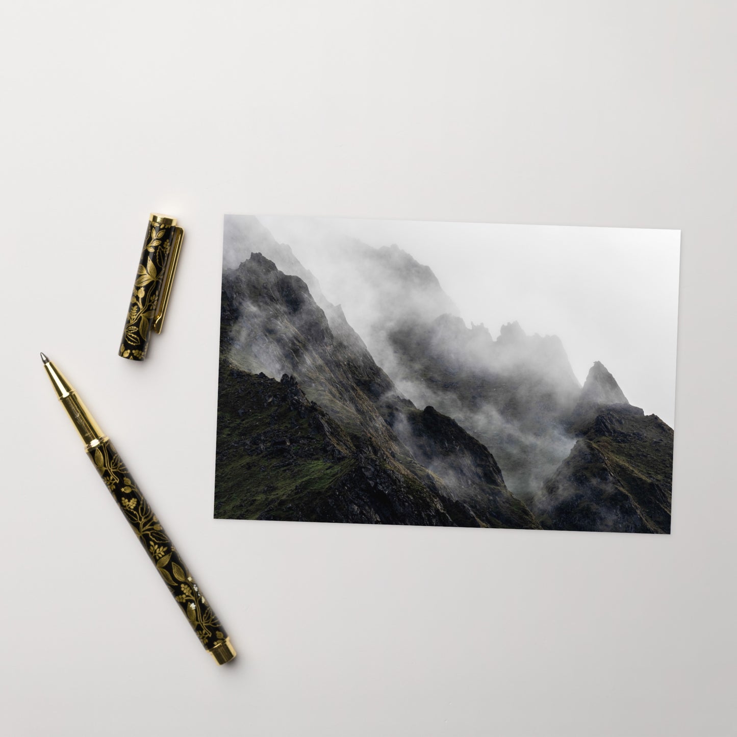 Blankets of Mist Greeting Card