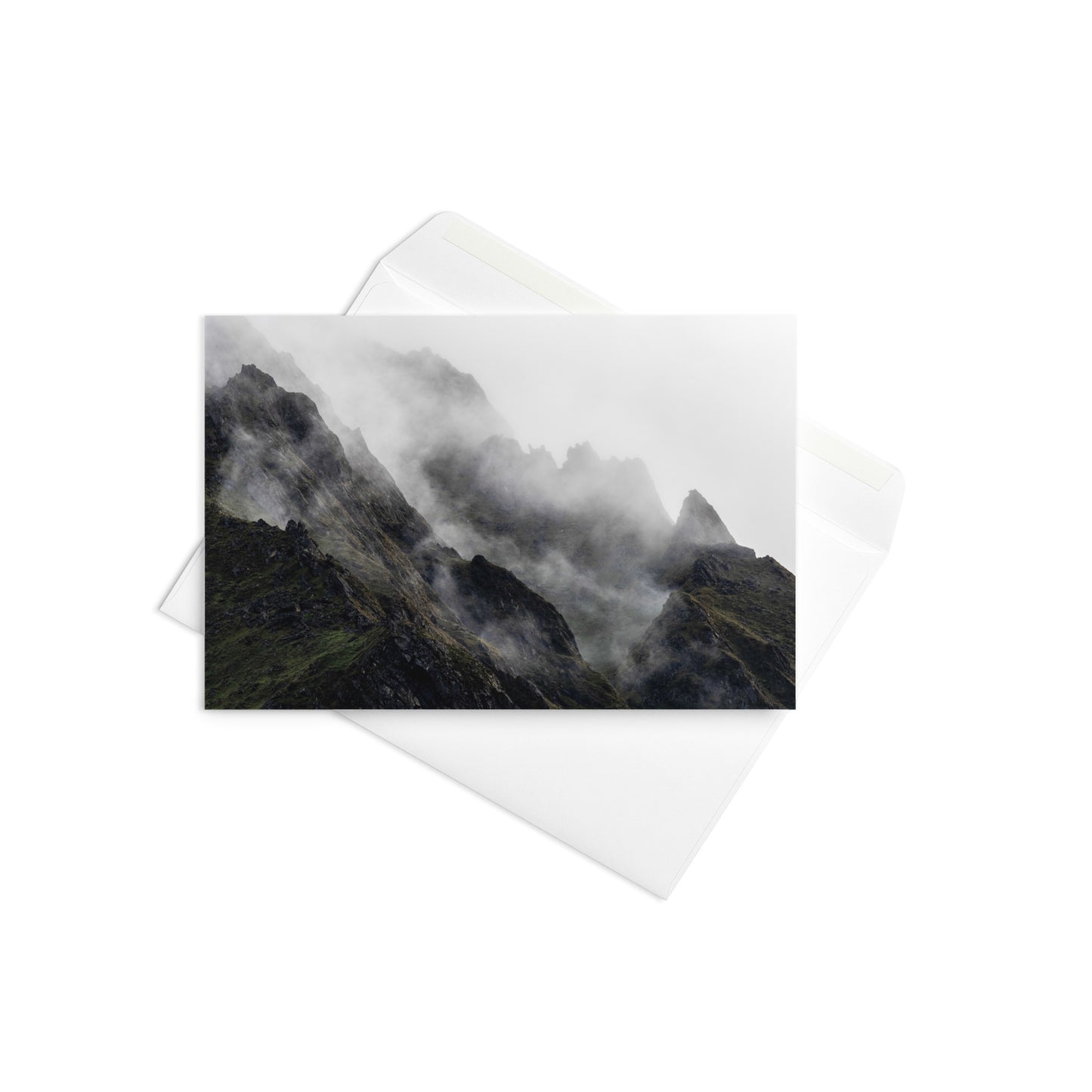 Blankets of Mist Greeting Card