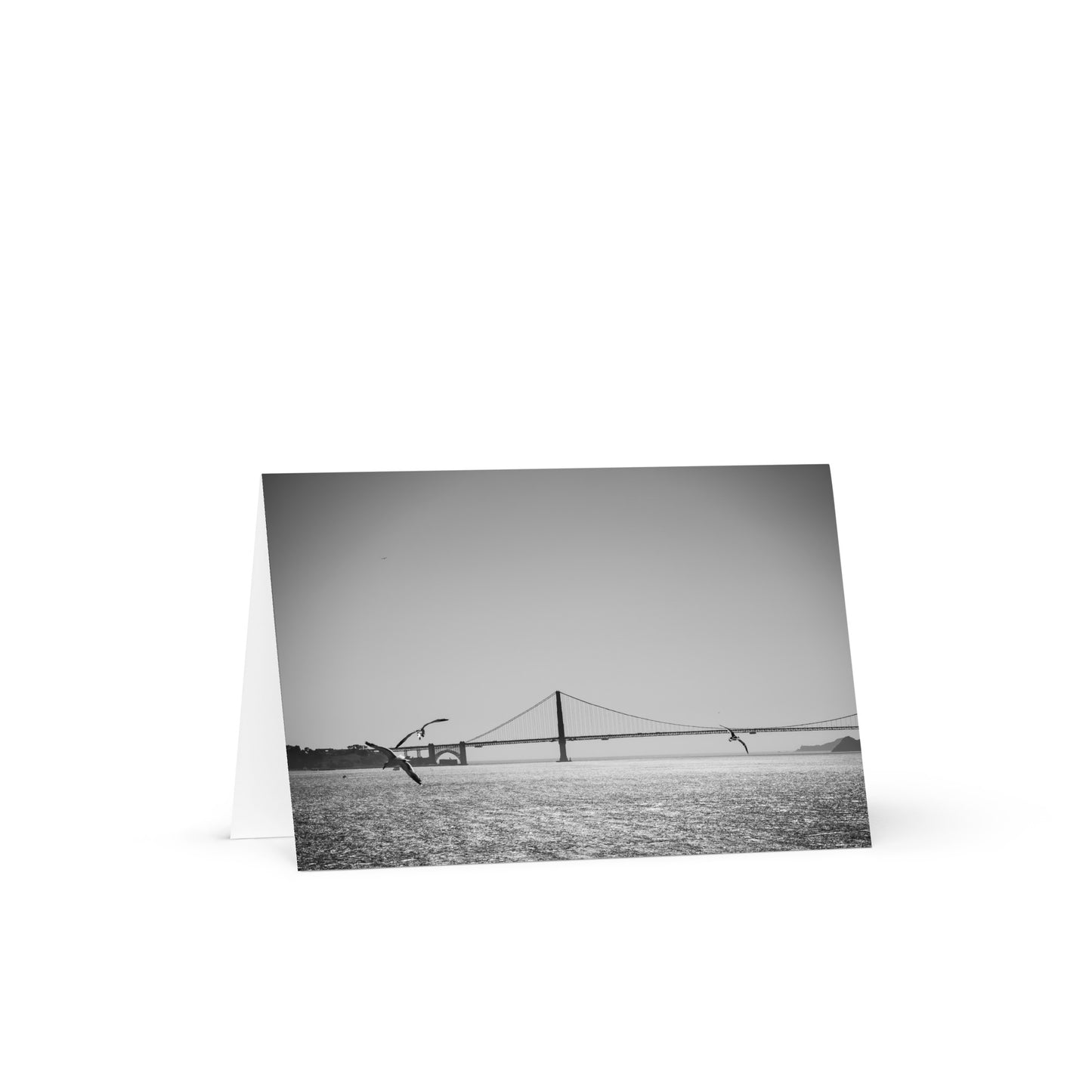 Golden Gate from Lockup Greeting Card