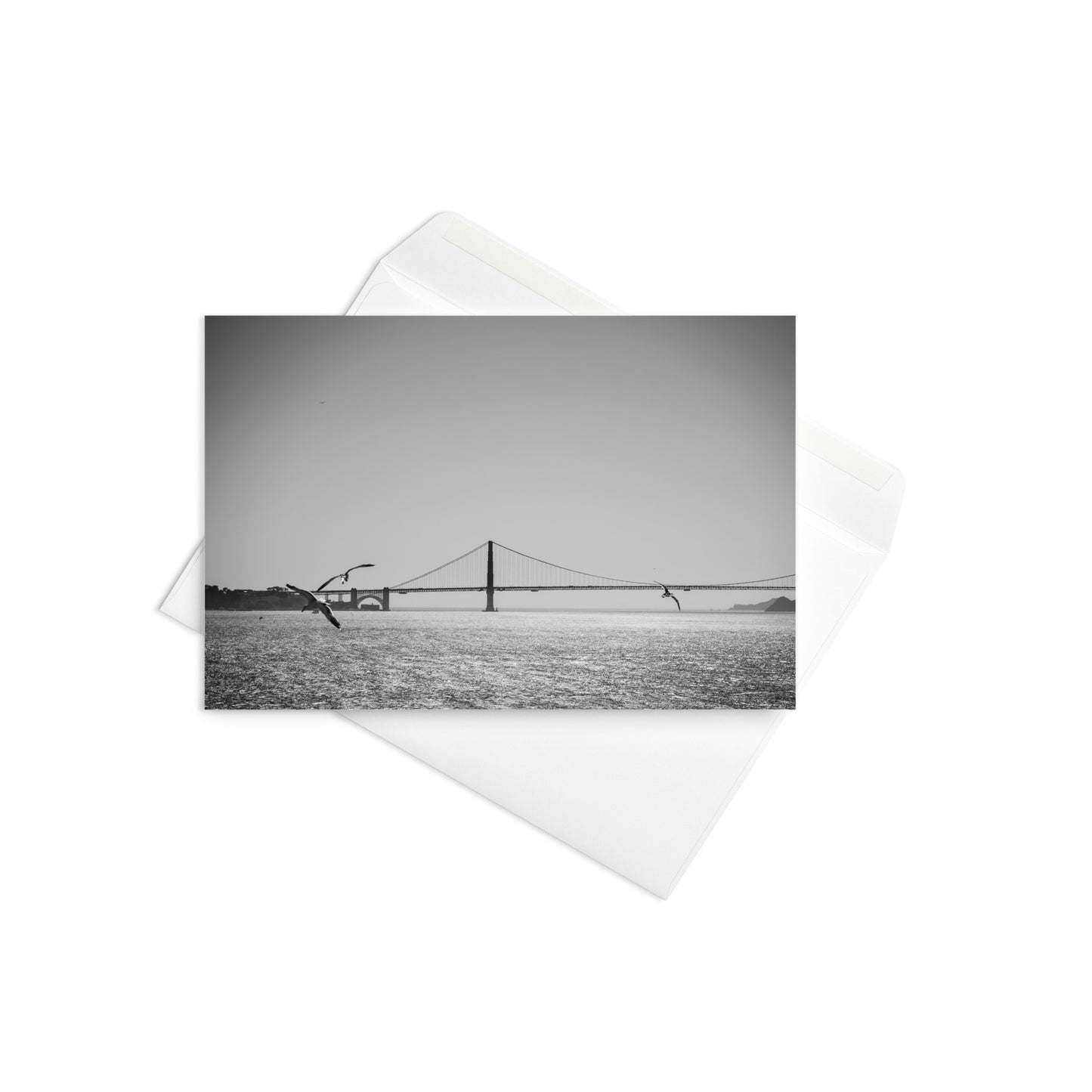 Golden Gate from Lockup Greeting Card