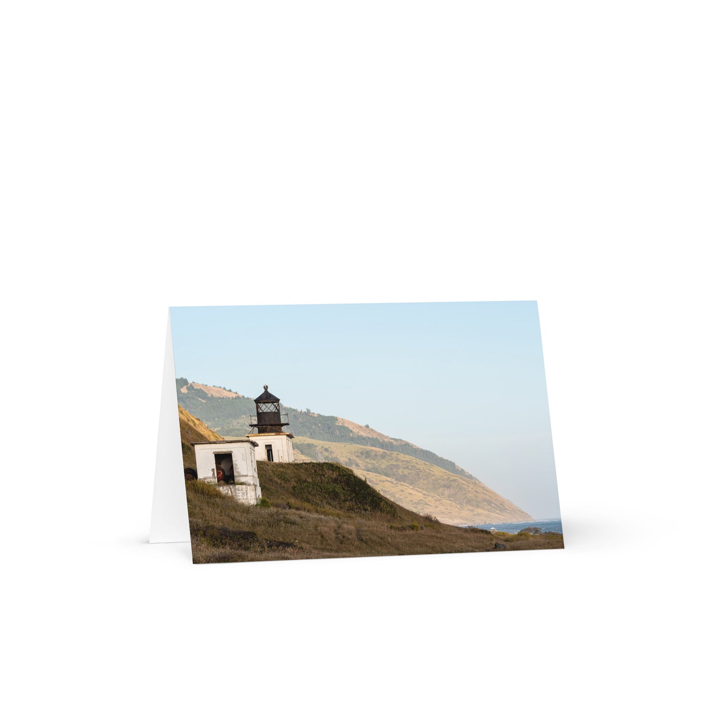 Lost Coast Lighthouse Greeting Card