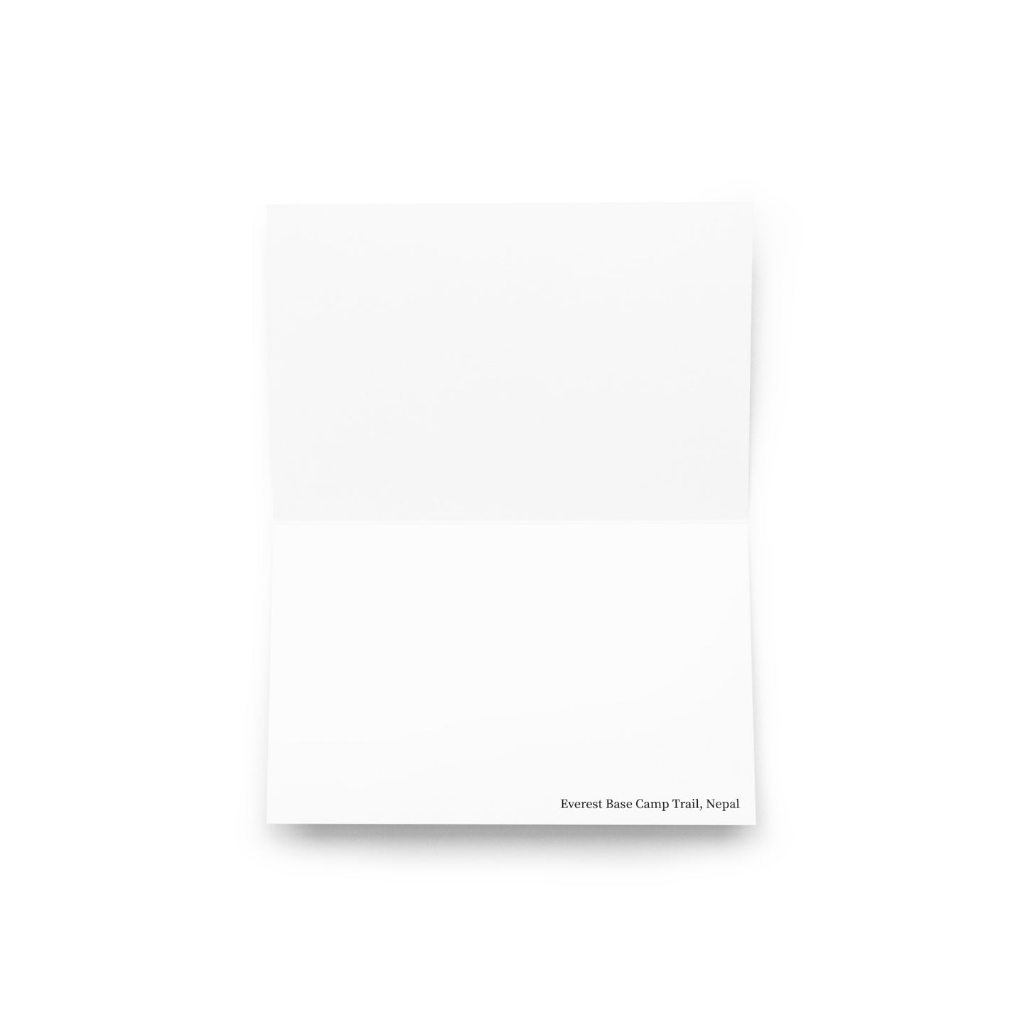 Blankets of Mist Greeting Card