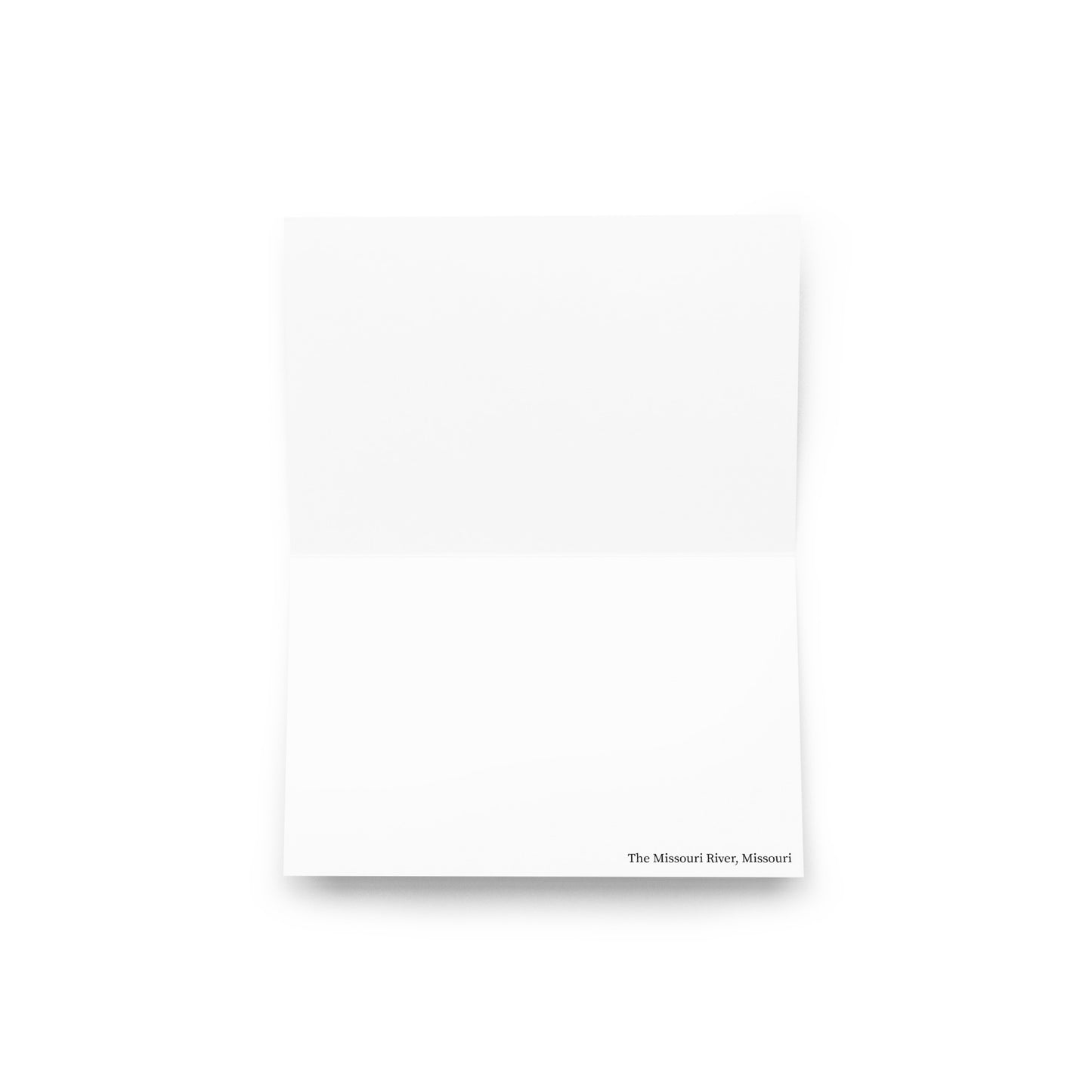 Missouri Aesthetic Greeting Card