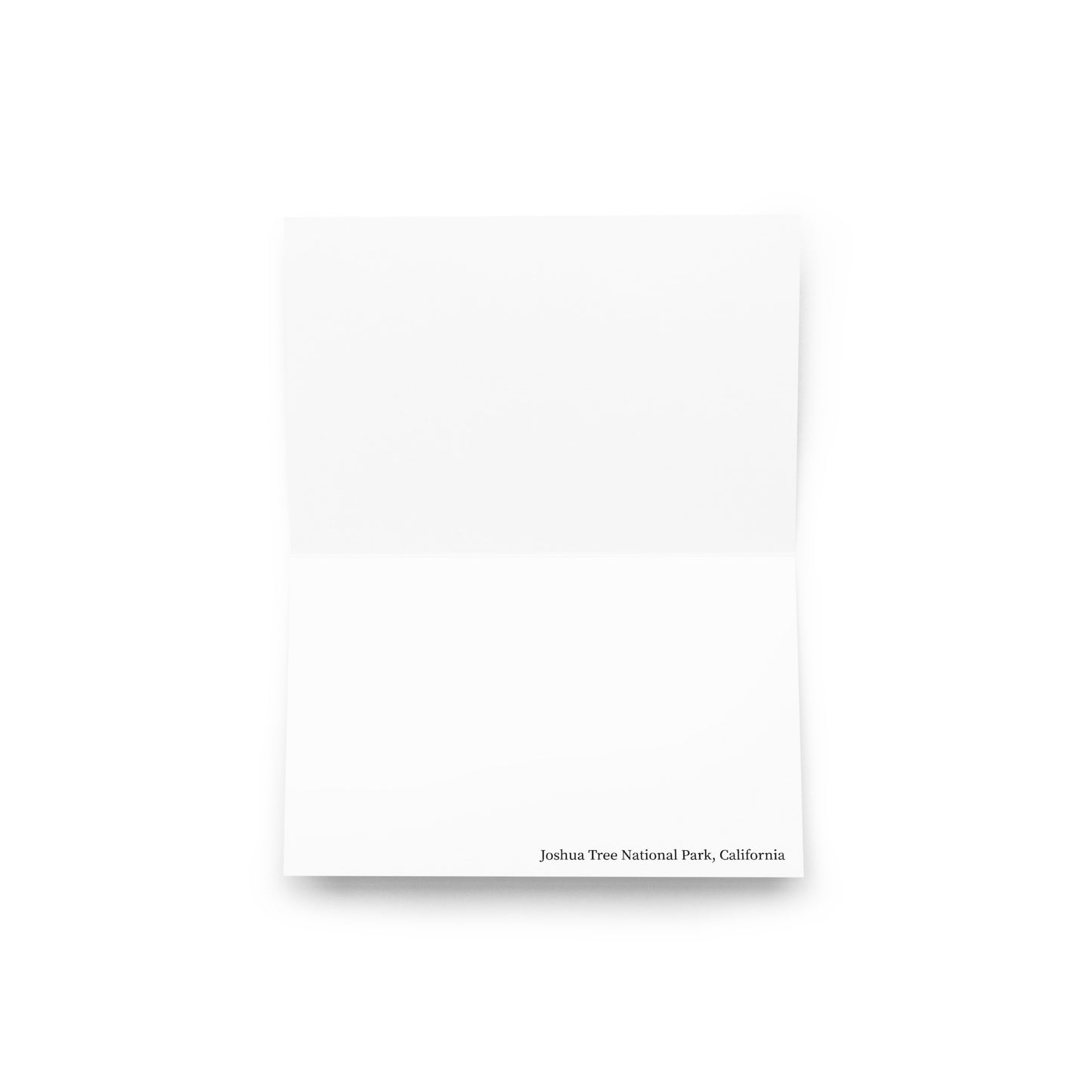 Joshua Tree Greeting Card