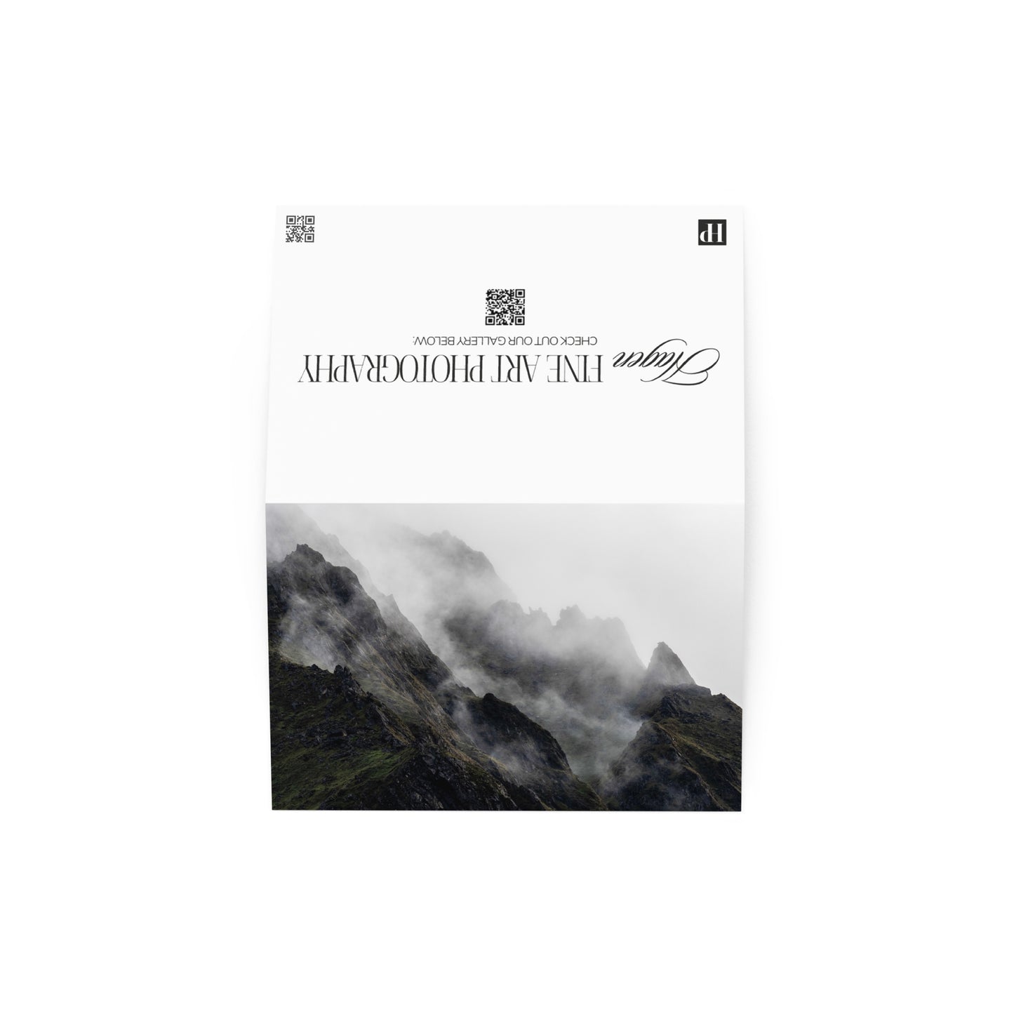 Blankets of Mist Greeting Card