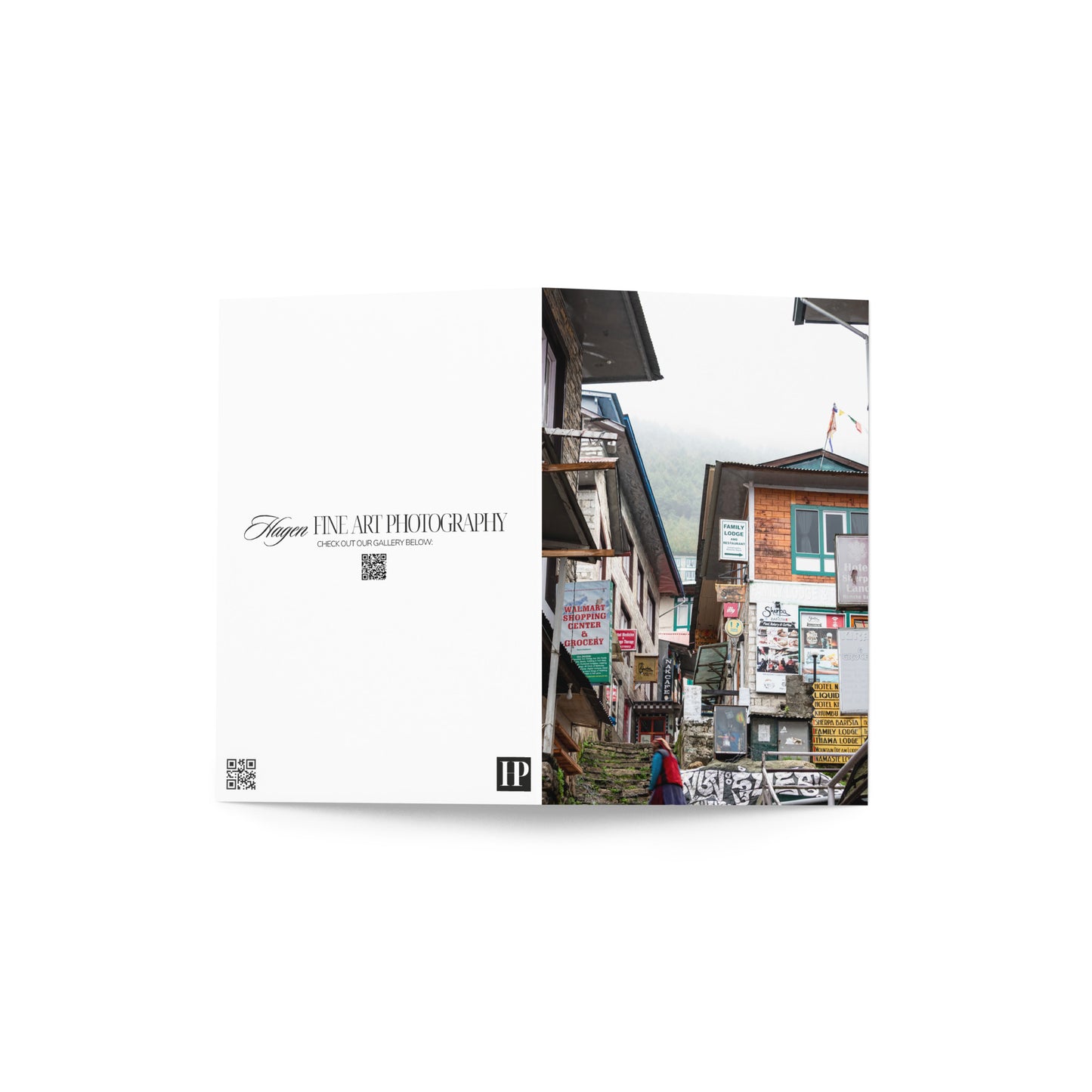 Ad Overload Greeting Card