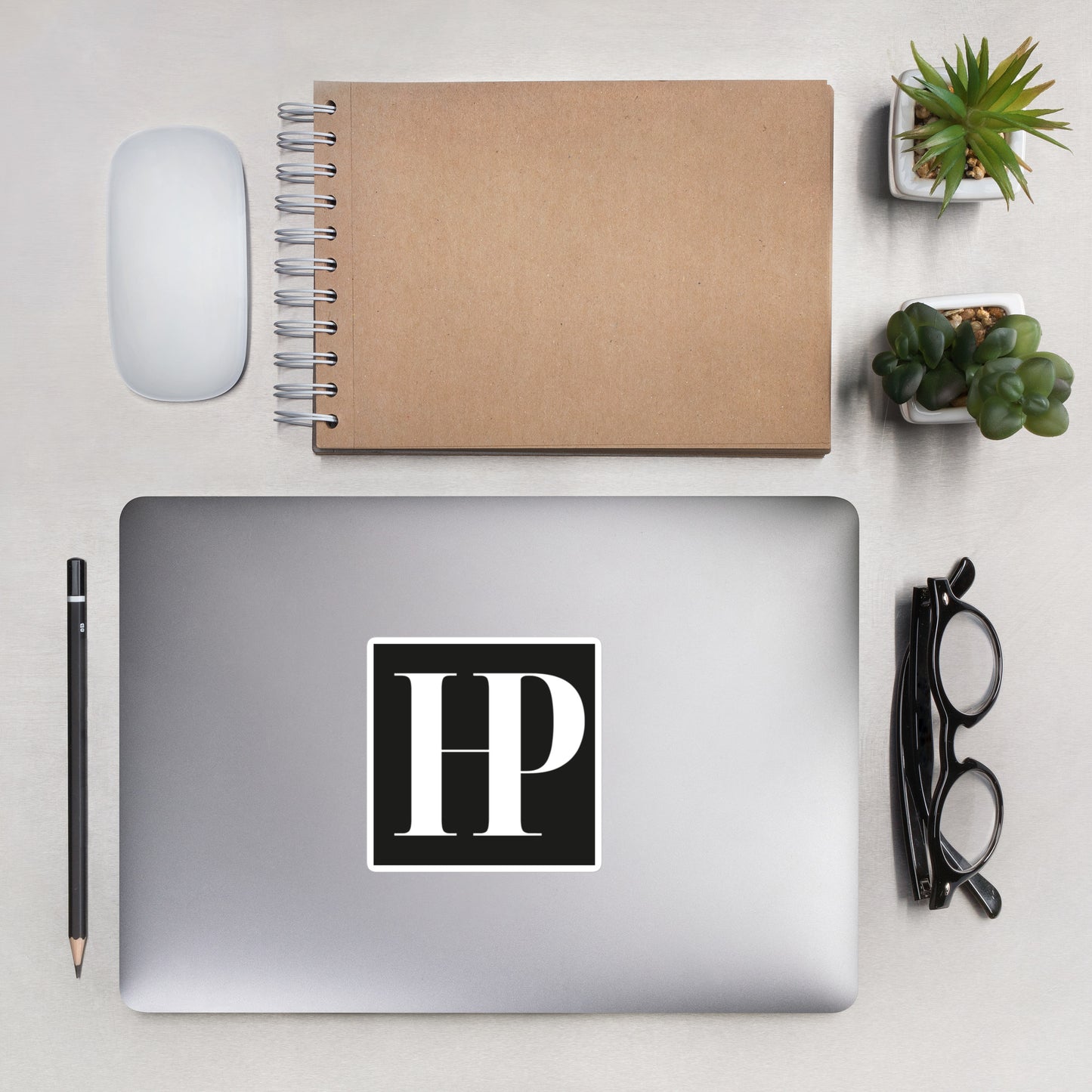 Hagen Photography (HP) Logo Bubble-free stickers