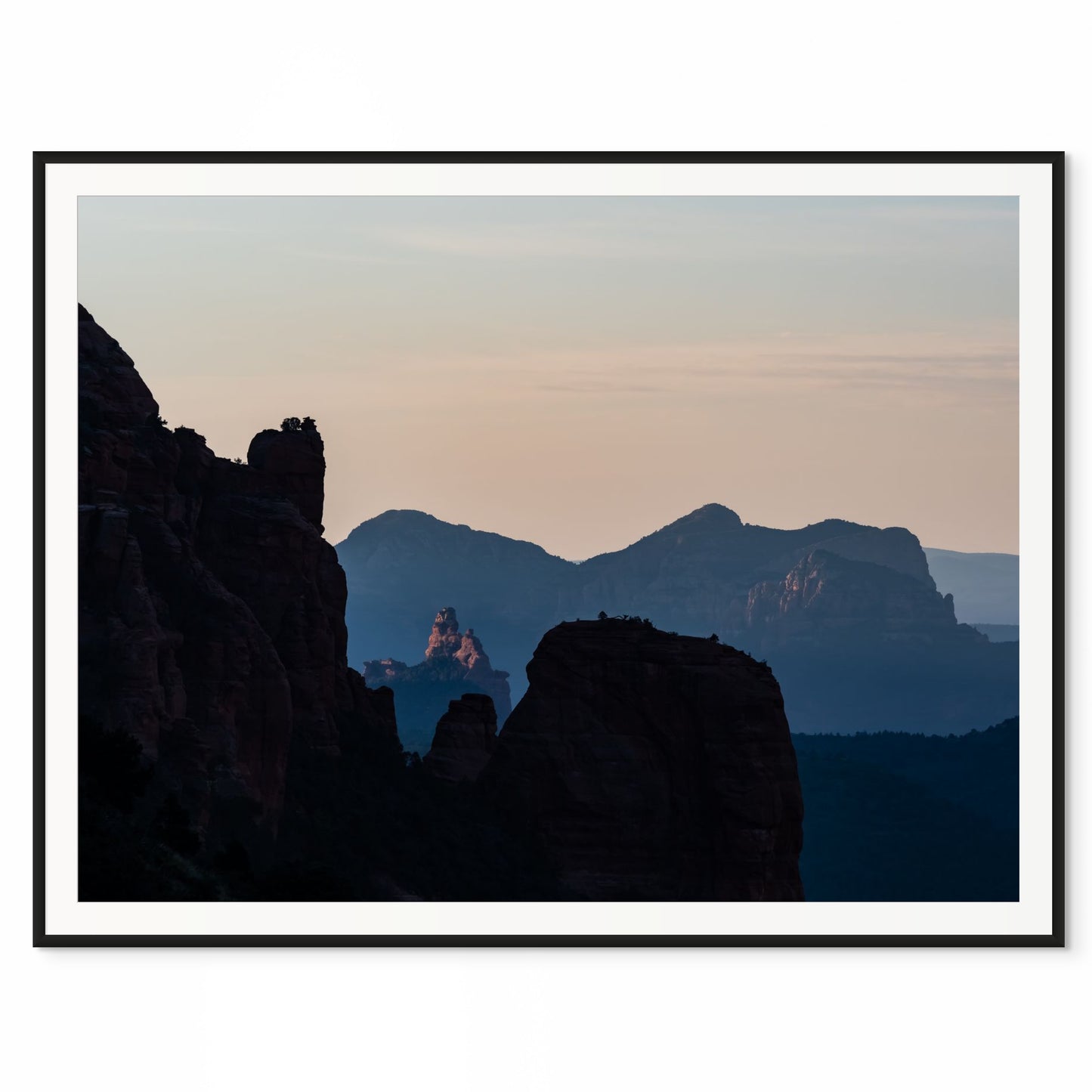 Morning Silhouette. Sedona, Arizona. /20