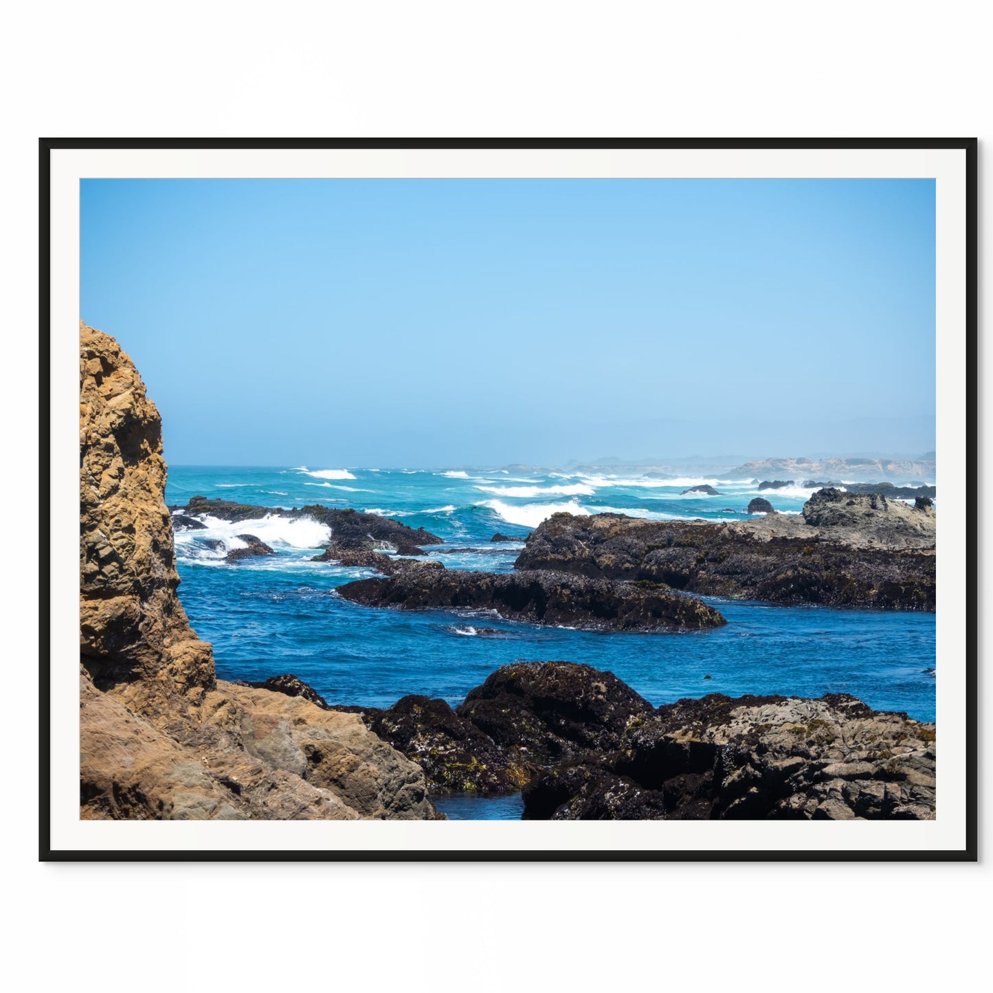 Rough Chop. Pacific Coast Highway, California. /50
