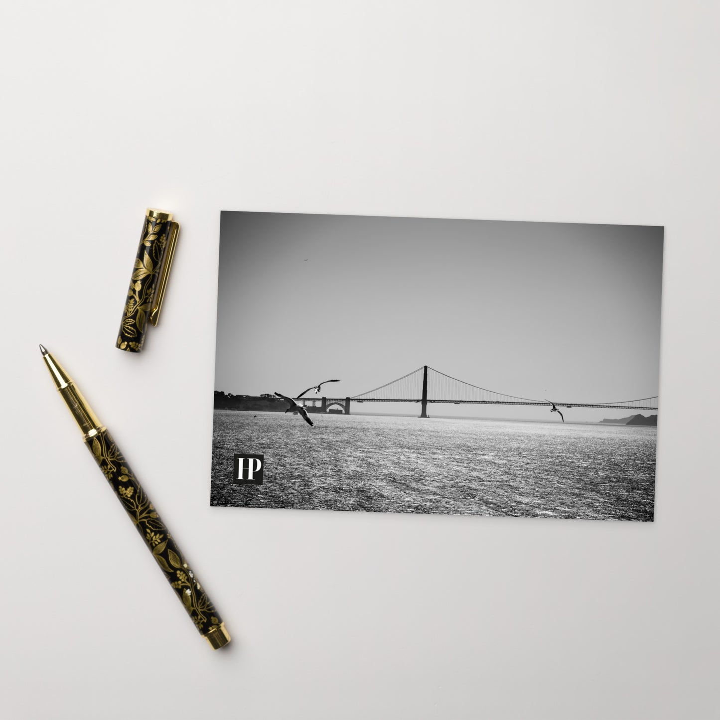 Golden Gate from Lockup Postcard