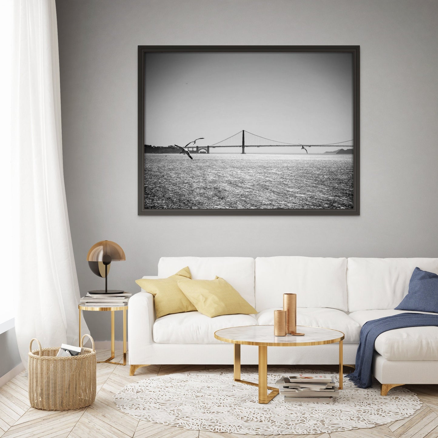Golden Gate from Lockup. San Francisco, California. /50