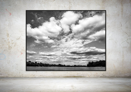 Skies Above Missouri. The Missouri River, Missouri. /30