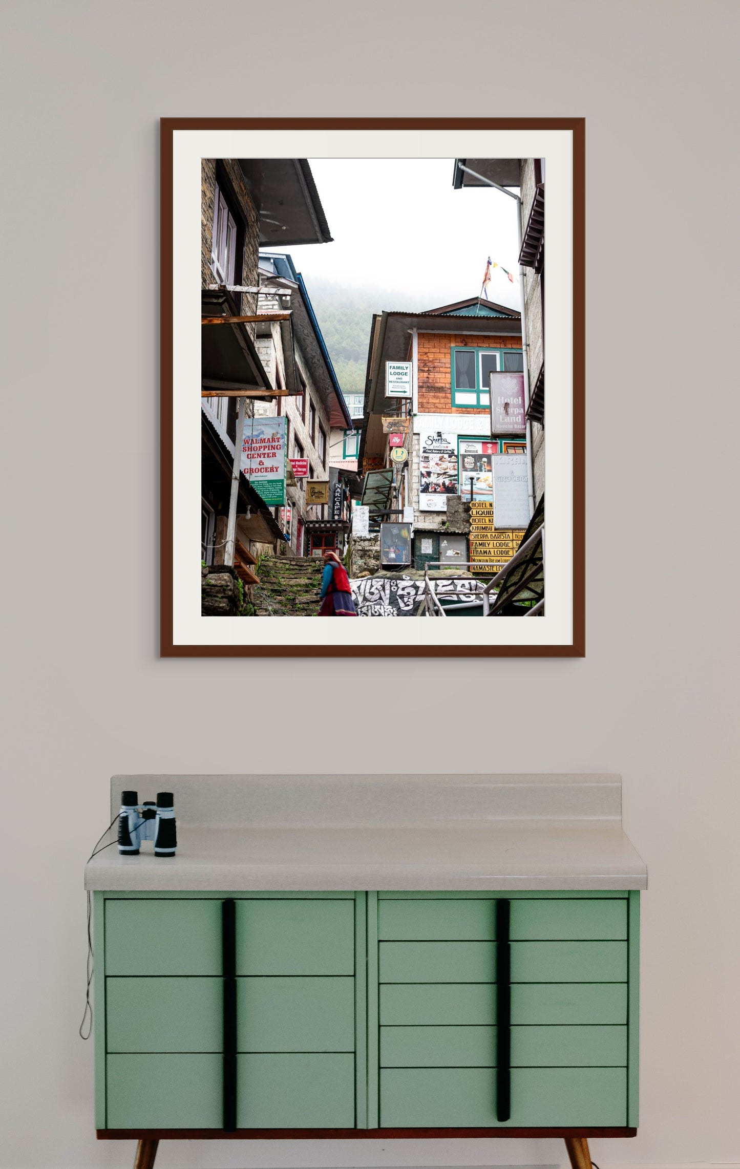Ad Overload. Namche Bazaar, Nepal. /20