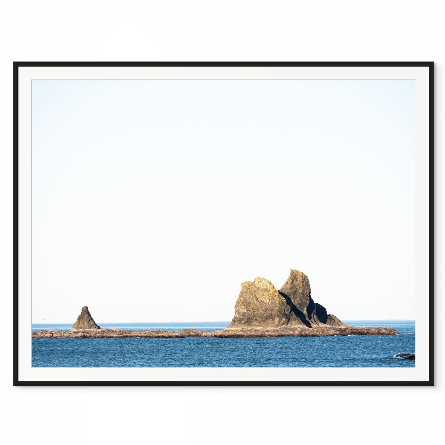 Rocks at Second Beach (2). Second Beach, Washington. /50