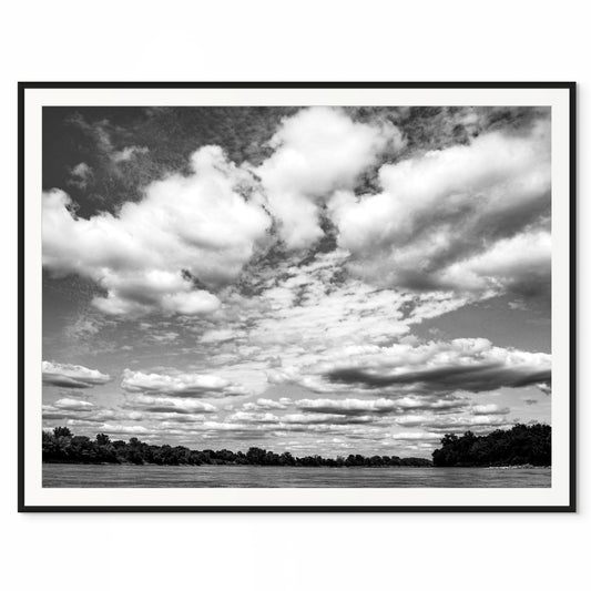 Skies Above Missouri. The Missouri River, Missouri. /20