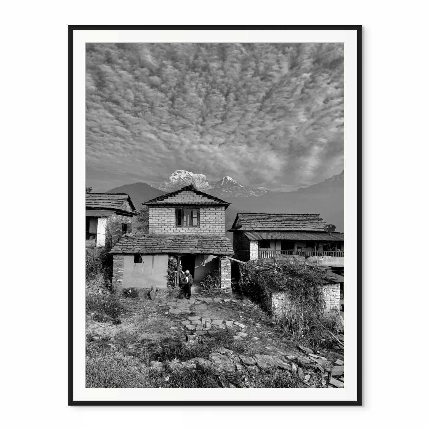 Village in the Hills. Dhampus, Nepal. /50