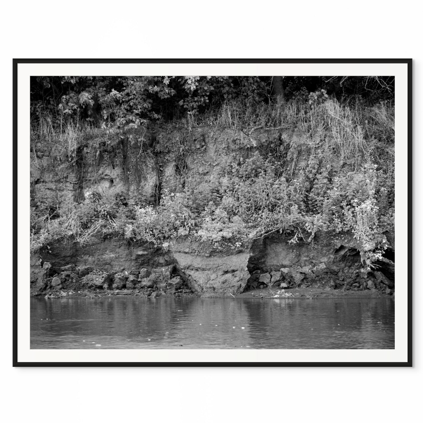 River Erosion. The Missouri River, Missouri. /20