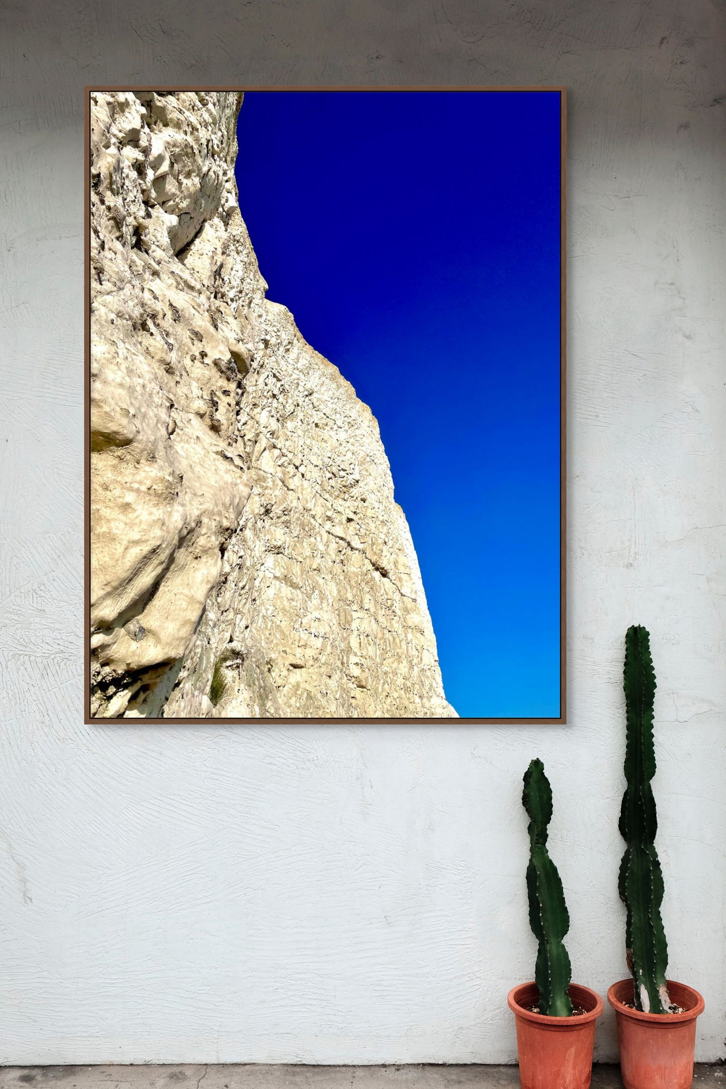 Chalk Cliffs of Seven Sisters. Brighton, England. /50