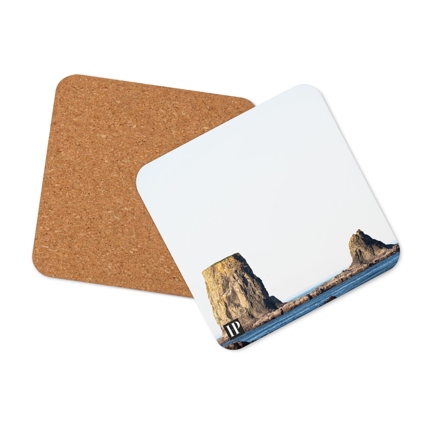 Rocks at Second Beach (1) Coaster