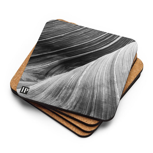 The Black and White Coaster Set of 4