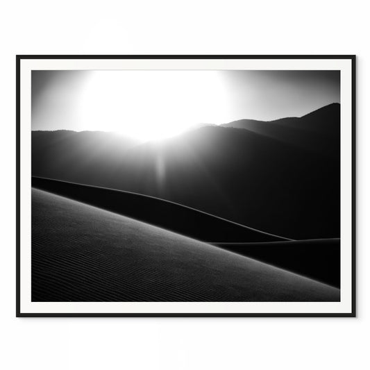 Day Break Over the Mountains. Great Sand Dunes National Park, Colorado. /50