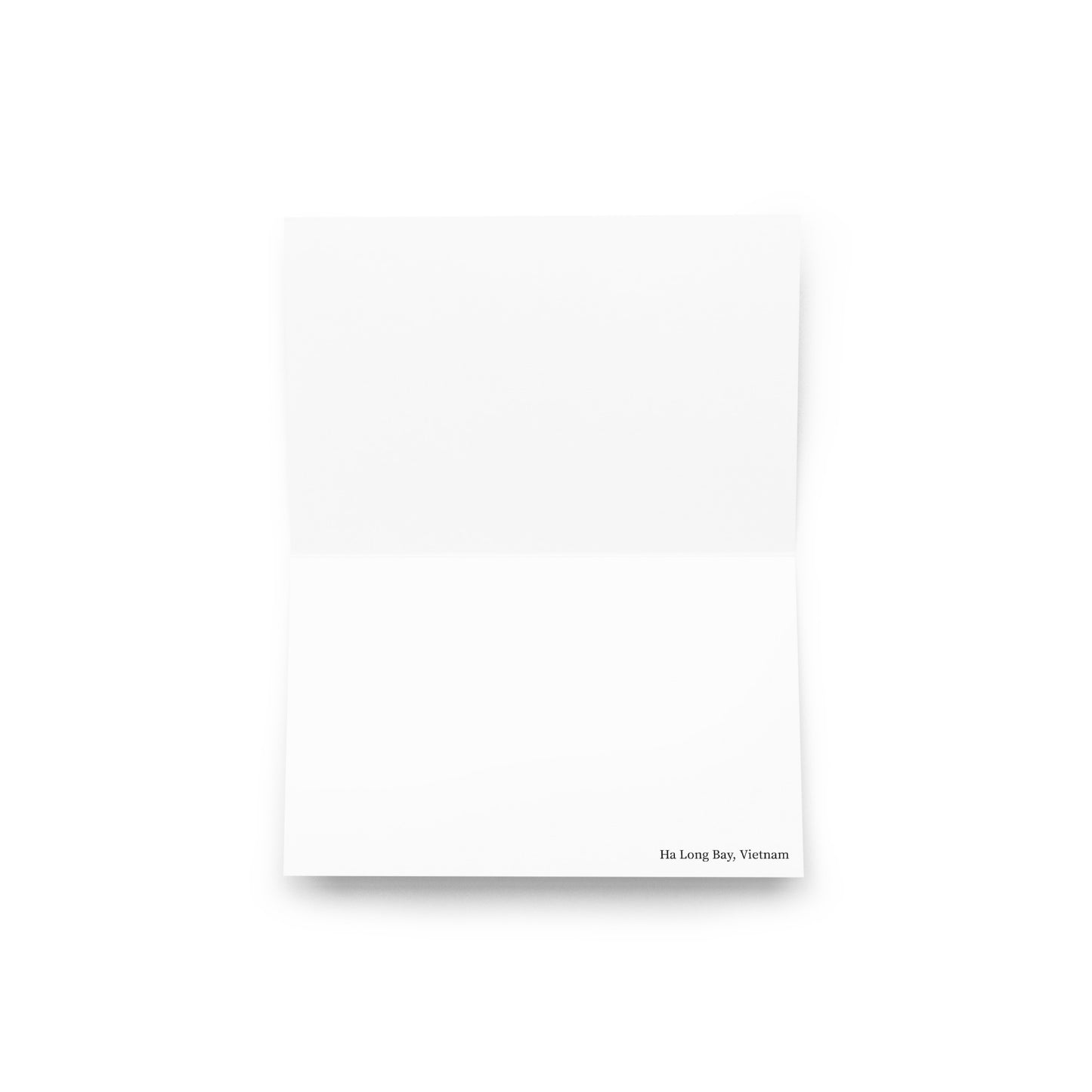 Descending Dragon Greeting Card