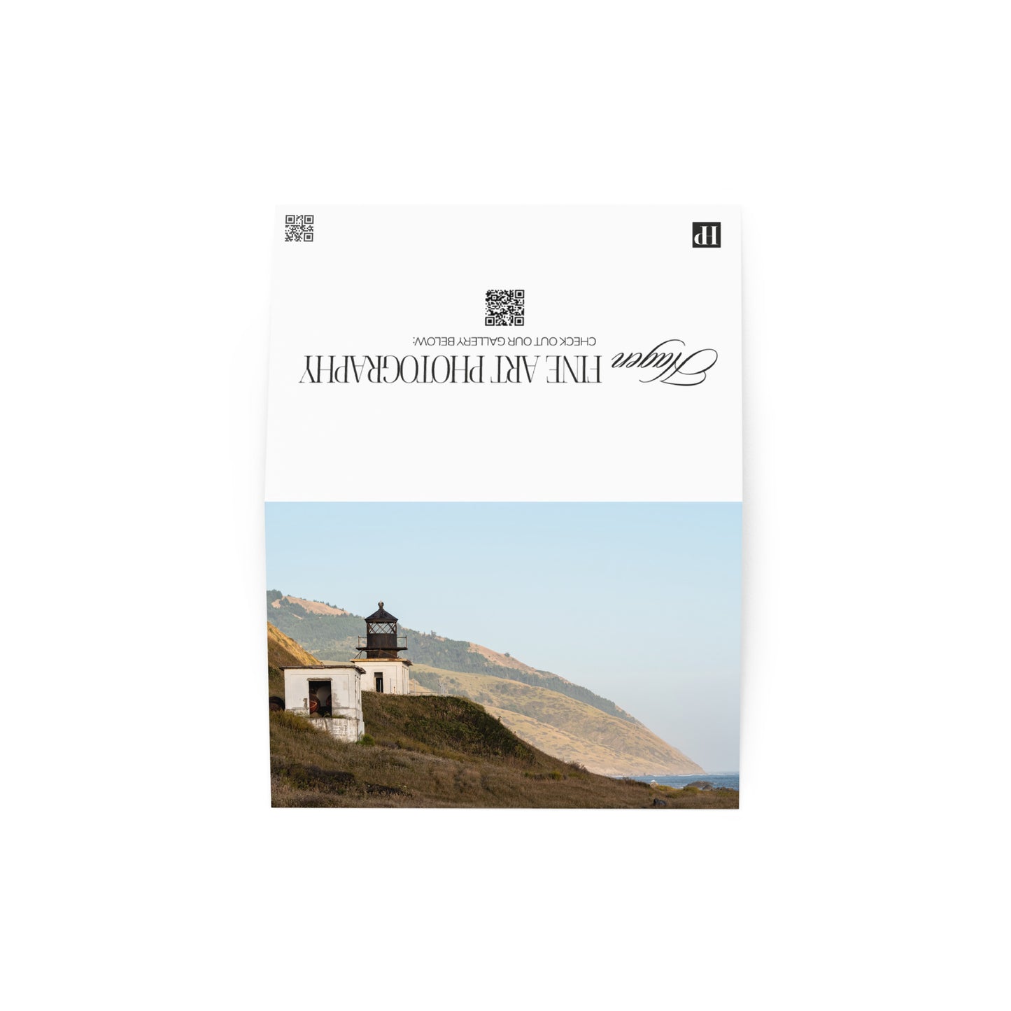Lost Coast Lighthouse Greeting Card