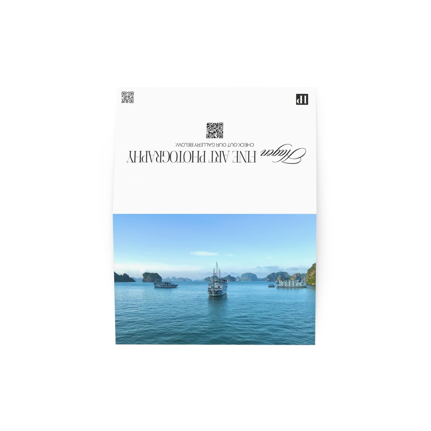 Descending Dragon Greeting Card
