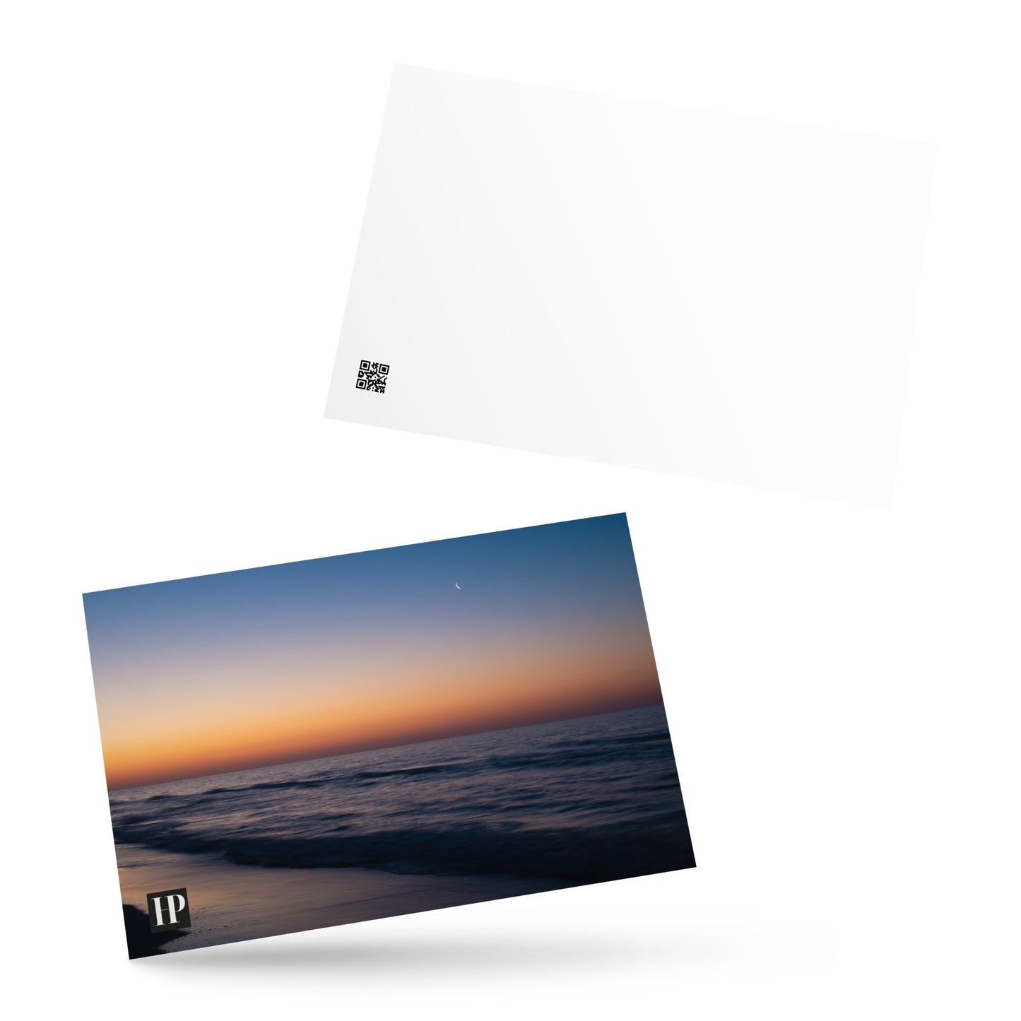 Soft Waves at Dawn Postcard