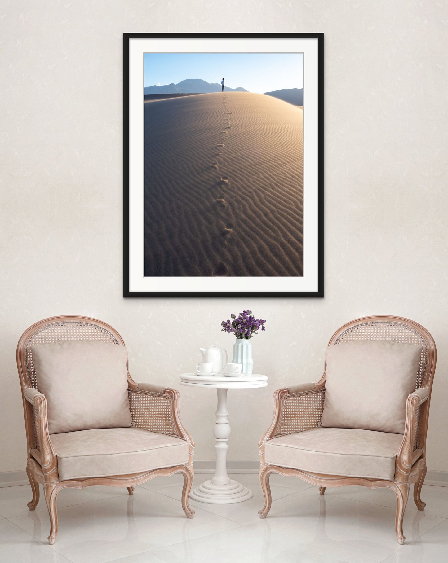 Lady and the Sand. Great Sand Dunes National Park, Colorado. /50