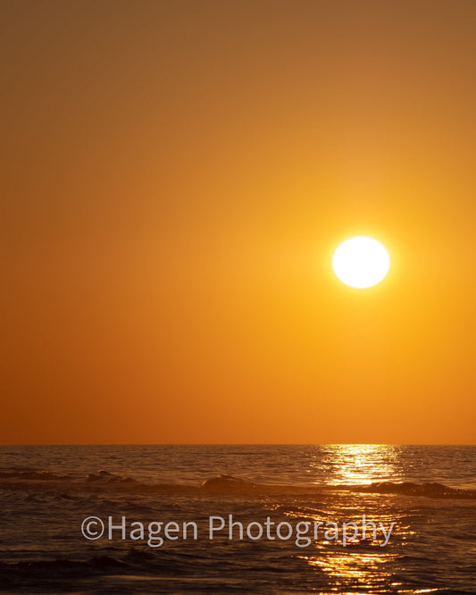 Burning Sea (Vertical). Pensacola, Florida. /50